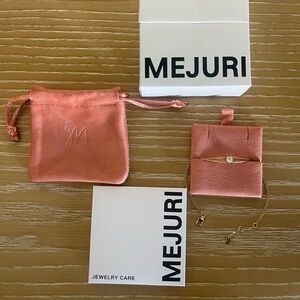 BRAND NEW Mejuri White Sapphire Bracelet